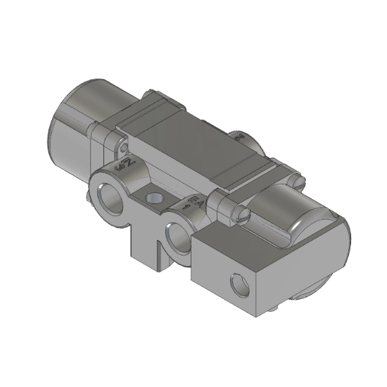 Versa VSP-3301-316 3-Port Stainless Steel Directional Control Valve 