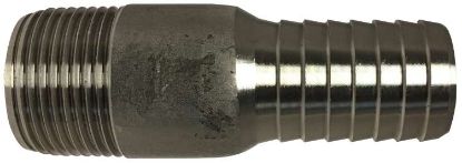 Picture of Midland - 973928SS - 1-1/4HBX1-1/4MIP 304 S.S. Male Adapter