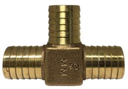 Picture of Midland - 973966LF - 1 BRONZE Hose Barb LEAD FREE TEE