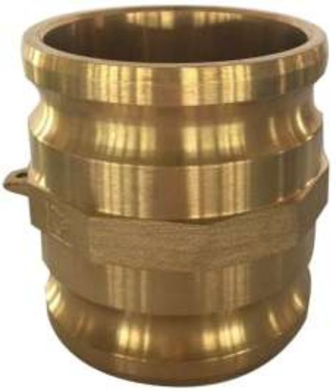 Picture of Midland - 44212 - 1 1/2 M X M BRASS CPLR