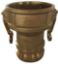 Picture of Midland - 449450 - 2 X 3 BRASS FXM CPLR - Type DA