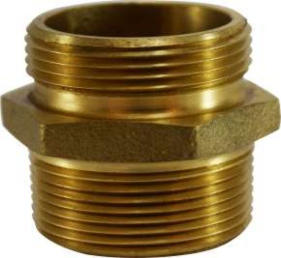 Picture of Midland - 444048 - 2 NPT X 2-1/2 NST Hose Nipple