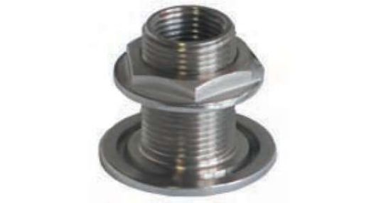 Picture of Midland - 975206 - 1 1/4 316 SS FITTING w/LOCKNUT