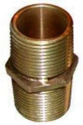 Picture of Midland - 44723M - PIPE Nipple 1/2 CAST BRONZE