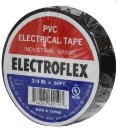 Picture of Midland - 982140 - 3/4 X 60' Black Electrical TAPE