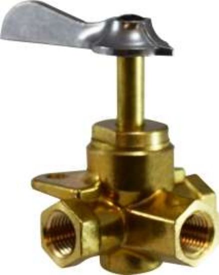 Picture of Midland - 46251 - 1/4 FIP 3-WAY Valve WF CLICK