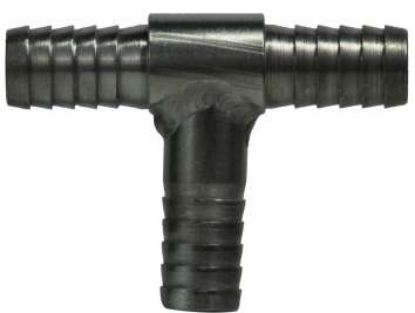 Picture of Midland - 32365SS - 1/4 316 SS Hose Barb TEE