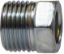 Picture of Midland - 12005 - 3/8 STEEL INVERTED Flare Nut