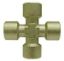 Picture of Midland - 28954 - 3/8 Female BSPP N-PLTD CROSS