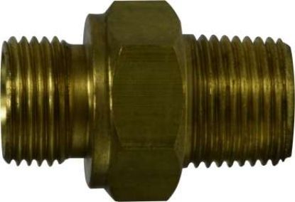 Picture of Midland - 28977 - 06-04 BRASS Male BSPP X Male NPT