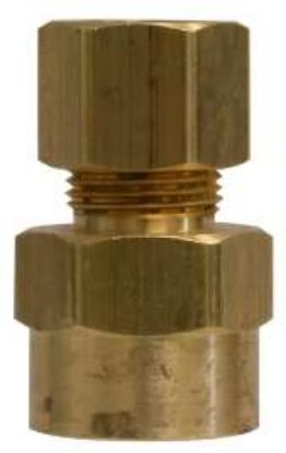 Picture of Midland - 18168 - 5/16 X 1/2 COMP X Female Adapter