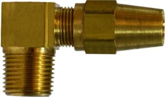 Picture of Midland - 38238 - 3/8 X 1/8 COPPER-AB X MIP Elbow