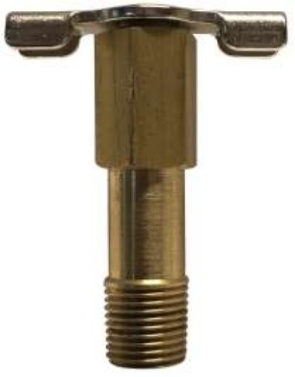 Picture of Midland - 46078 - 1/8 MIP LONG INT Seat Drain Cock
