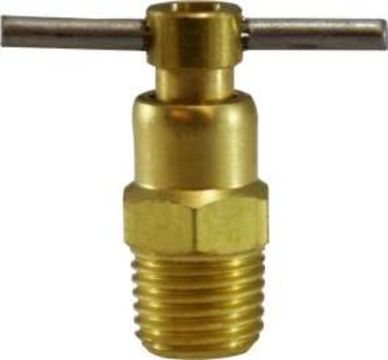 Picture of Midland - 46080 - 1/8 MIP INTERNAL Seat Drain Cock