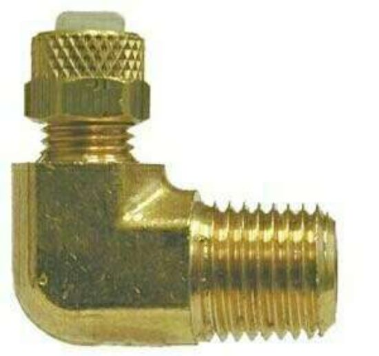 Picture of Midland - 20285 - 1/4 X 1/16 POLY-FLO X MIP Elbow