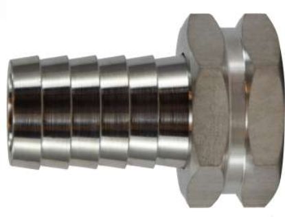 Picture of Midland - 30033SS - 316 SS 5/8 X 3/4 HB X FGH Swivel Adapter