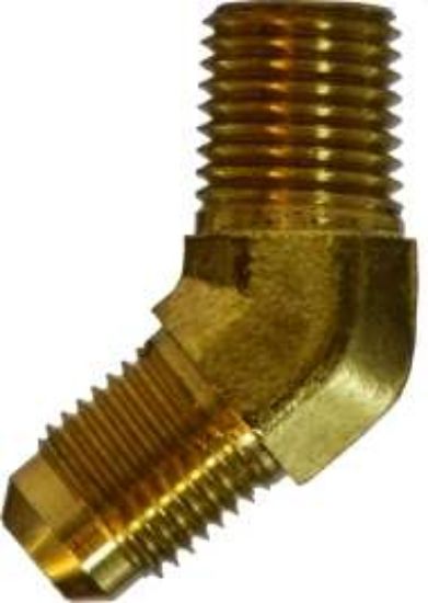 Picture of Midland - 28738F - 3/4-16 X 1/2 M JIC X MIP 45 ELB