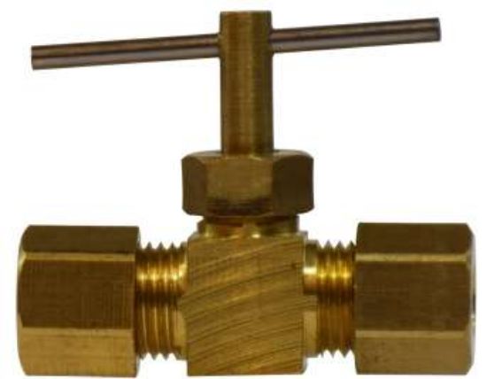 Picture of Midland - 46023 - 3/8 COMP X COMP Needle VALVE