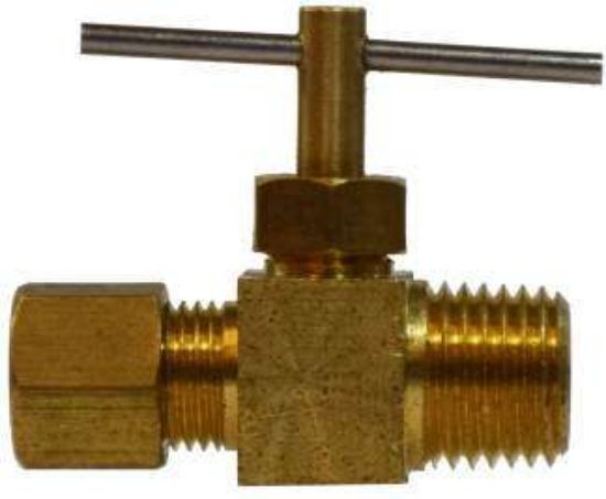 Picture of Midland - 46004 - 5/16 X 1/8 COMP X M Needle VALVE