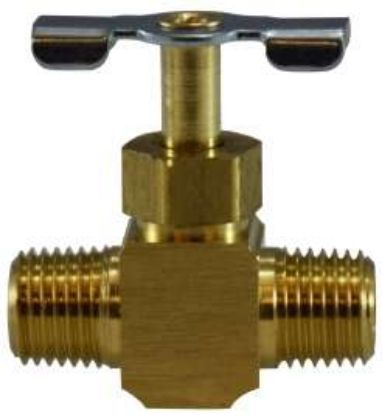 Picture of Midland - 46050X - 1/8 MIP X MIP Needle VALVE