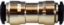 Picture of Midland - 20727N - 8MM P-I UNION Connector N-PLTD