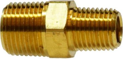 Picture of Midland - 28226 - 1 X 1/2 Red HEX Nipple