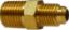 Picture of Midland - 10133 - 3/8 X 1/4 M Flare X MIP BALL CHK