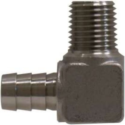 Picture of Midland - 32038SS - 1/4 X 1/8 SS Barb Elbow