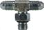 Picture of Midland - 6803NWO8 - 3/4-16X3/4-16 JICXMORB BRCH TEE
