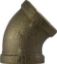 Picture of Midland - 44191LF - 4 BRASS Elbow 45 LF