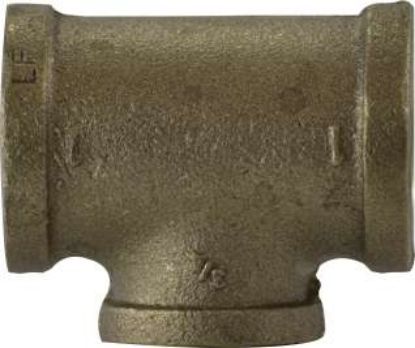 Picture of Midland - 44315LF - 1-1/2 X 1/2 BRASS Red TEE LF
