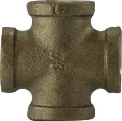 Picture of Midland - 44390LF - 1/8 BRASS CROSS LF