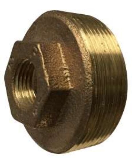 Picture of Midland - 44513FLF - 1 X 3/4 BRONZE FLUSH BUSHING LF