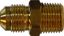 Picture of Midland - 10257LF - 1/4 X 3/8 Male Flare X MIP ADP LEAD FREE
