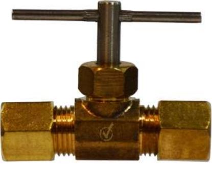 Picture of Midland - 46023LF - 3/8 COMP X COMP Needle VALVE