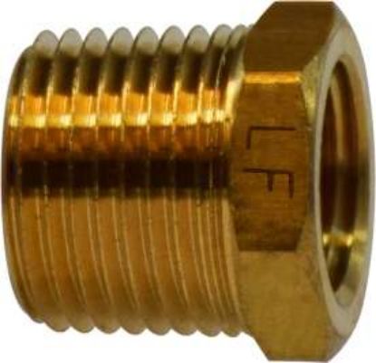 Picture of Midland - 28103LF - Lead Free 3/8 X 1/8 Hex Bushing