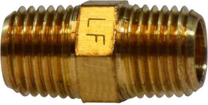 Picture of Midland - 28221LF - 3/8 X 1/8 LEAD-FREE HEX Nipple