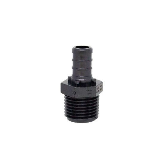 Picture of Midland - 35277 - 1/2 MPT X 1/2 Male NPT Adapter PPSU