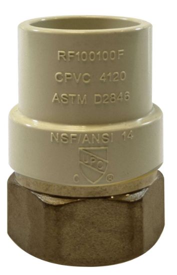 Picture of Midland - 35403LF - LF 1/2 CPVC X 1/2 BRASS FIP Adapter