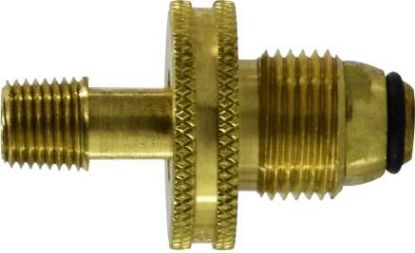 Picture of Midland - 34073 - 1/4 MPT POL SOFT NOSE with BRASS WHEEL