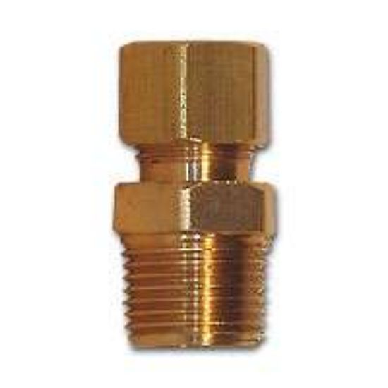 Picture of Midland - 68-22 - 1/8 OD X 1/8 MPT Male Adapter