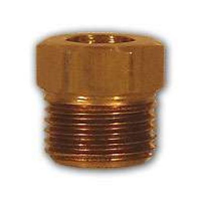 Picture of Midland - 41IFB-3 - 3/16 BRASS INVERTED Flare Nut