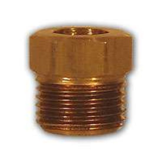 Picture of Midland - 41IFB-5 - 5/16 BRASS INVERTED Flare Nut