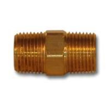 Picture of Midland - LF122-8 - 1/2MPT X 1/2MPT LF HEX Nipple