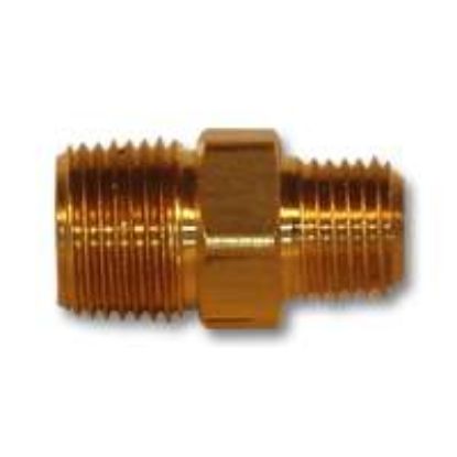Picture of Midland - LF123-42 - 1/4MPT X 1/8MPT LF HEX Nipple