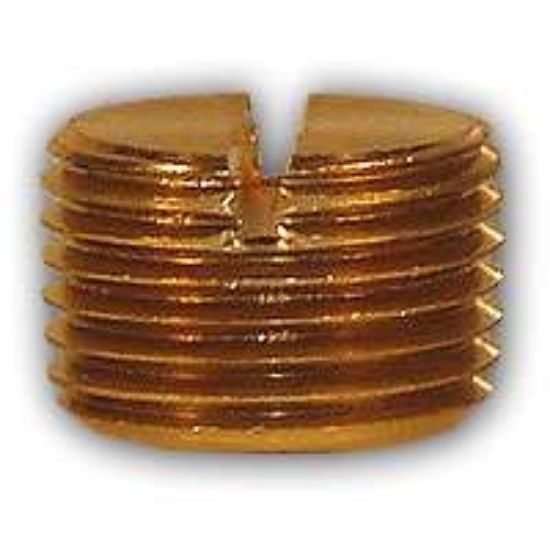 Picture of Midland - 117-4 - 1/4 BRASS SLOTTED PLUG