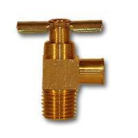 Picture of Midland - 302P - 1/8 MPT ANGLE BIBB Drain VALVE