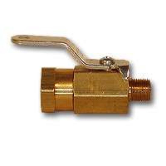 Picture of Midland - 350BV-44 - 1/4FPTX1/4MPT B/S MINI B/VALVE