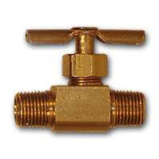 Picture of Midland - 108P - 1/8 MPT X MPT Needle VALVE