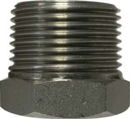 Picture of Midland - 62512B1 - 1 X 1/2 1000/3000 T-304 B/S HEX BUSHING